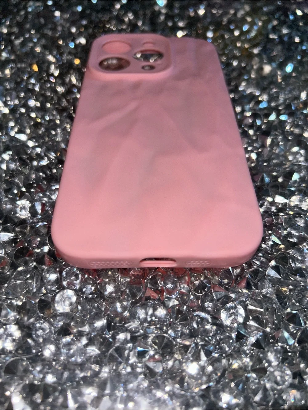 iPhone 15 pro Pink Silicone Phone Case - Soft Protective Cover